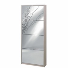 Armadio scarpiera slim olmo con 4 ante a specchio Scarpiere sarmog scarpe