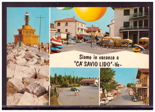 Cartolina siamo vacanza a - in,