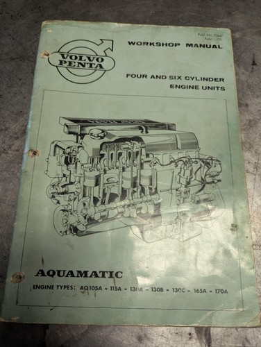 Volvo penta aq165 aq170 manual - volvo,