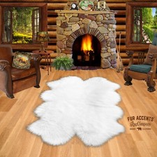 Tappeto classico in pelle di