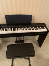 YAMAHA P 125 BK PIANO DIGITALE 