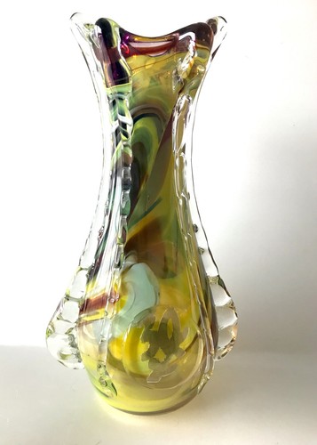 Vaso vetro artistico - vaso,
