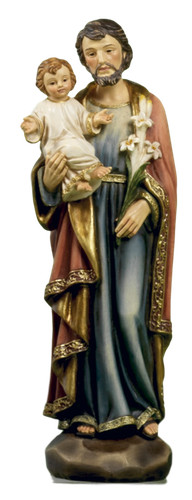 Statua san giuseppe resina - statua, in