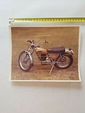 OSSA Explorer 250 1974 foto cartella stampa originale PRESS PHOTO no depliant 