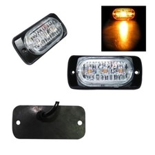 3 LED 12/24 Auto Giallo