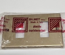 Placche brunite con viti per serie Magic Bticino