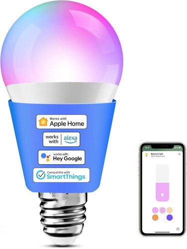 Meross smart bulb e27 - e27, rgbww