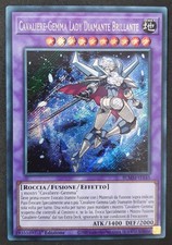 CAVALIERE GEMMA LADY DIAMANTE BRILLANTE Rara Segreta Italiano  BLMM-IT145 YUGIOH