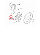 VITE PINZA FRENO ANTERIORE