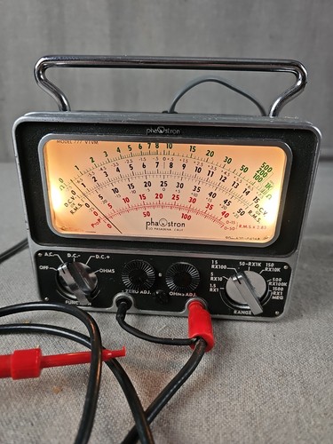 Multimetro vintage phaostron - vintage,