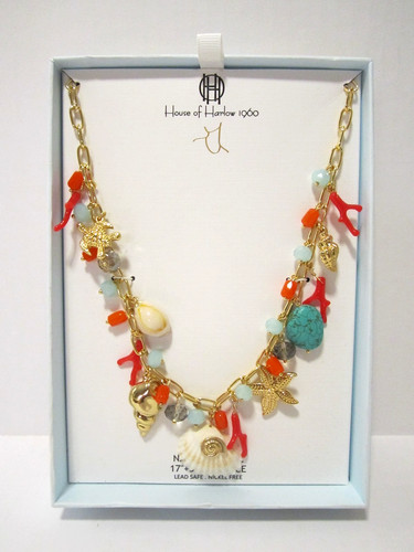 Collana con ciondolo house - con,