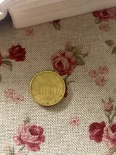 Moneta 50 centesimi rara 2002 da collezione. Per collezionisti di monete