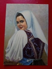 🔵 CARTOLINA FOTO COSTUMI