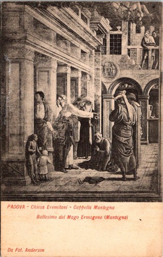 Cartolina padova italia chiesa - cartolina,