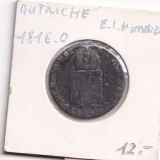 austria - 1 kreuzer 1816o - François Ier