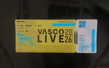 Vasco rossi biglietto - vasco, prato
