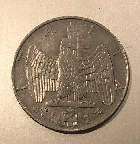 Regno italia lira 1942 xx - regno, 1