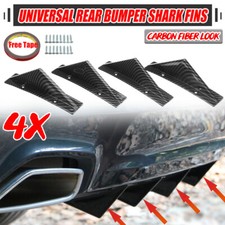 Universale Labbro Spoiler Diffusore Pinna Splitter Paraurti Posteriore Auto SUV