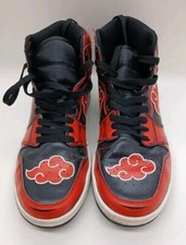 Scarpe personalizzate Naruto Akatsuki Itachi taglia 39 (US uomo 6,5 donna 8)
