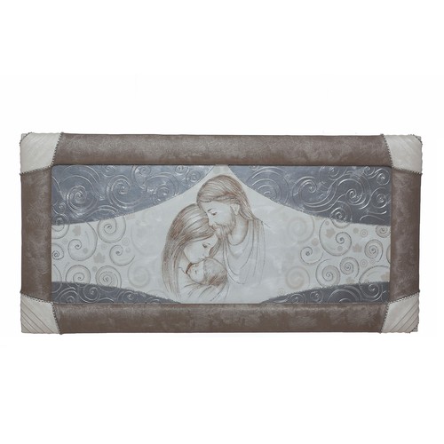 Quadro capezzale con cornice - , e