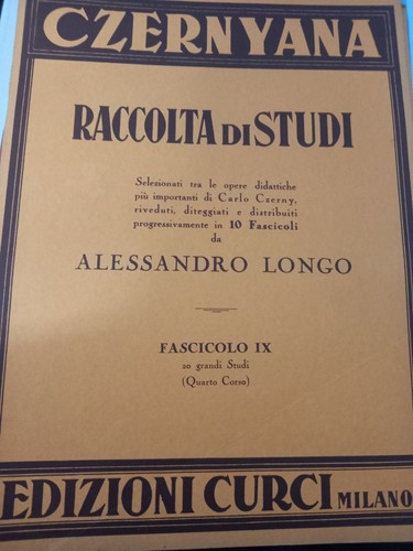 Czernyana raccolta studi - raccolta,
