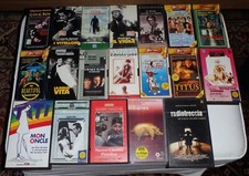 LOTTO 20 FILM D'AUTORE IN VHS