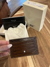 Portafoglio montblanc marrone - portafoglio,