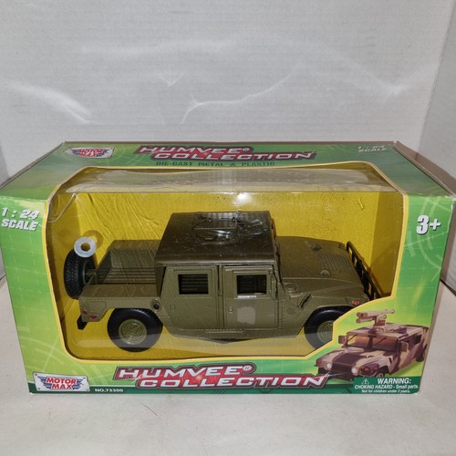 Motor max humvee hummer - max, 1:24