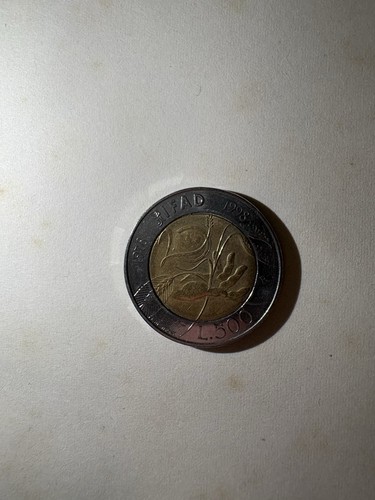 Moneta 500 lire 1978 - lire, 1978-1998