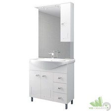 MOBILE LAVABO BAGNO BIANCO