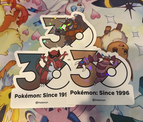 Lotto adesivi pokémon - lotto, 30°