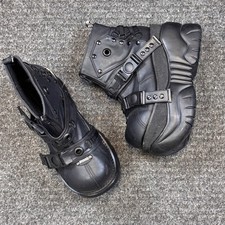 Stivali Demonia neri plateau