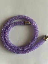 Bracciale donna a doppio giro by SWAROVSKI STARDUST, colore Lilla/Viola