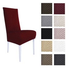 Coprisedie 6 Vesti Sedia Elasticizzate Modellanti con Schienale a Rombo Cucina