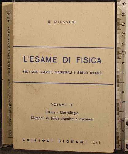 Esame fisica vol - fisica.,