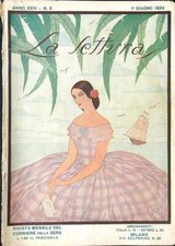 LA LETTURA N. 6/GIUGNO 1924 AA.VV. CORRIERE DELLA SERA 1924  BROSSURA