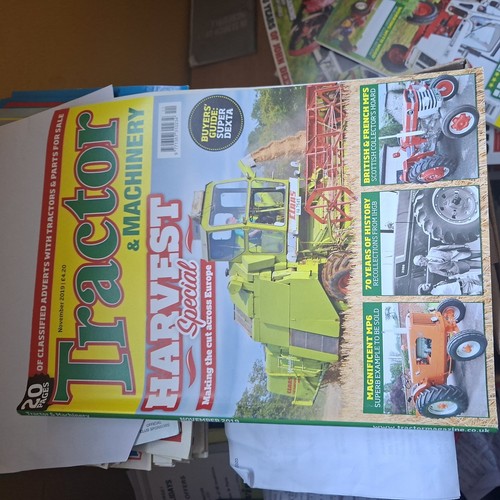 Tractor and machinery - and, magazine