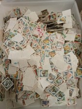 Lotto 1000 Francobolli Serie Castelli Senza Frammento