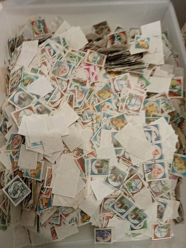 Lotto 1000 francobolli serie - 1000,