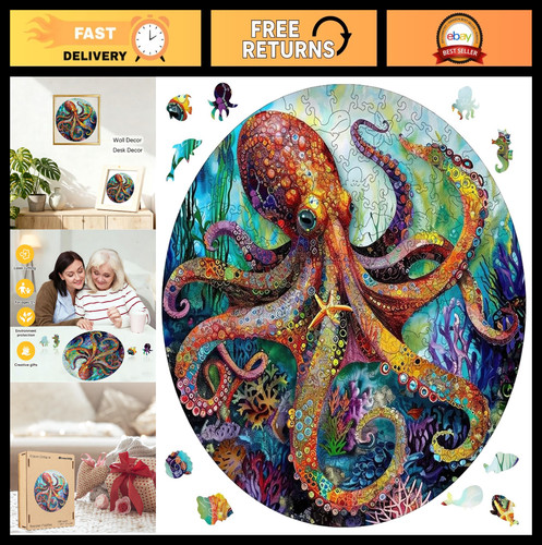 Puzzle legno oceano - in,
