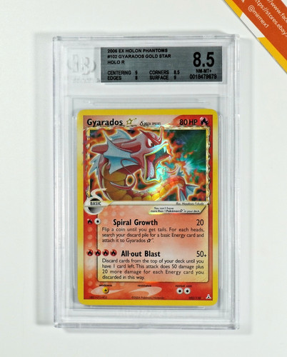 Pokemon bgs gyarados gold - 8.5,