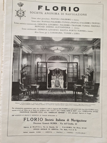 1930 pubblicità florio - 1930,