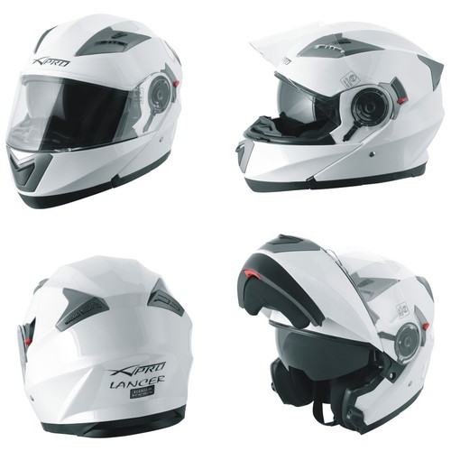 Casco modulare apribile moto - casco,
