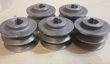 Set 5 Pcs V-Belt Pulley Double
