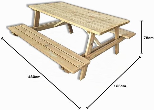 Tavolo picnic esterno in - da,