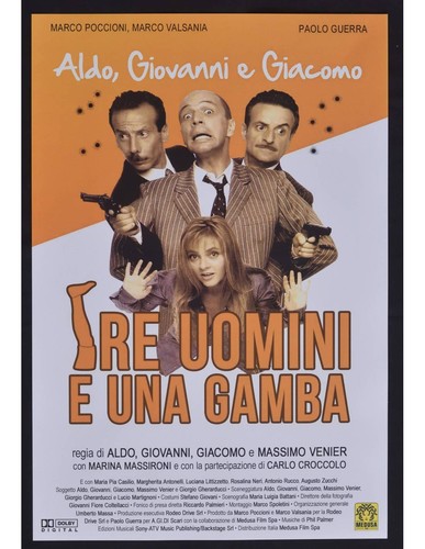 Locandina tre uomini - uomini, e