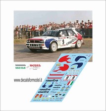 DECALS 1:24  LANCIA DELTA HF -