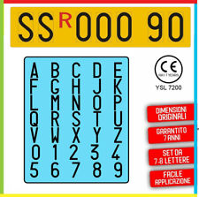 Adesivi Targa Ripetitrice Per