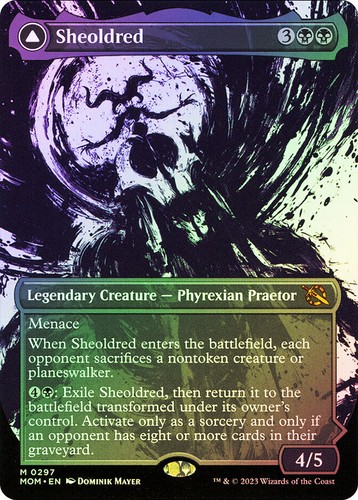 Mtg foil sheoldred - sheoldred, vetrina