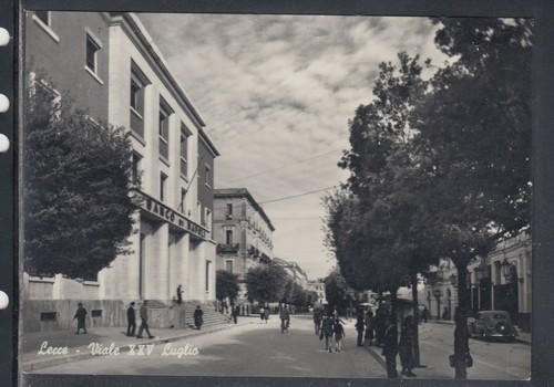 Cartolina lecce viale - cartolina,